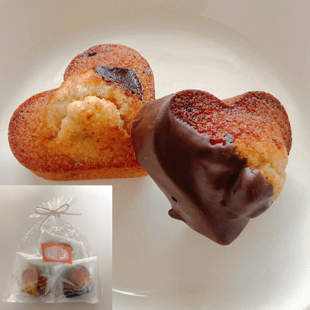 奈良漬フィナンシェ3ケ入【バレンタイン限定】